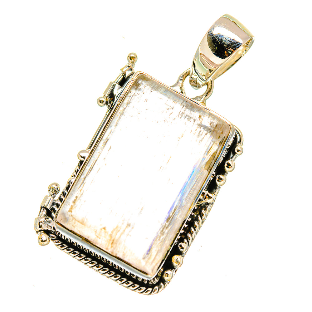 Rainbow Moonstone Pendants handcrafted by Ana Silver Co - PD5301