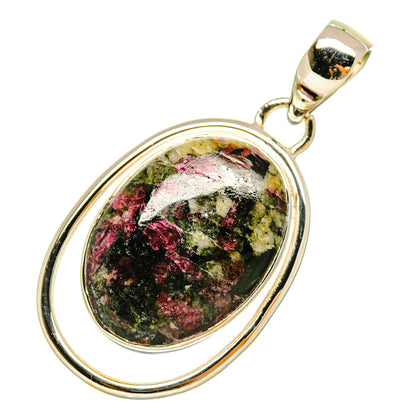 Russian Eudialyte Pendants handcrafted by Ana Silver Co - PD5304