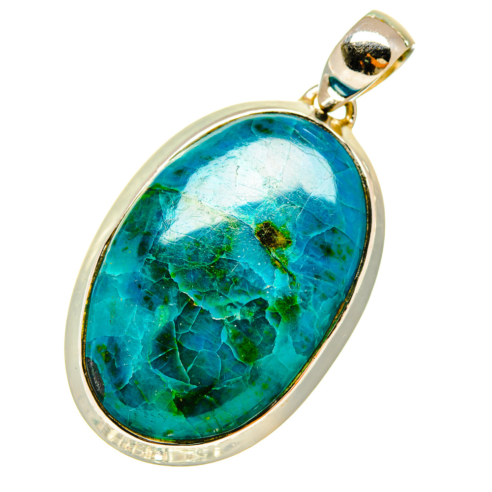 Chrysocolla Pendants handcrafted by Ana Silver Co - PD5311