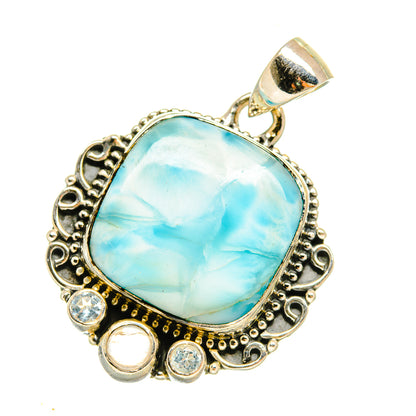 Larimar Pendants handcrafted by Ana Silver Co - PD5313