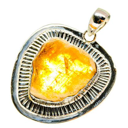 Citrine Pendants handcrafted by Ana Silver Co - PD5336