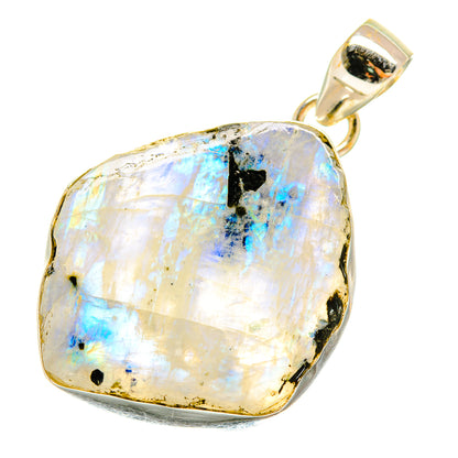Rainbow Moonstone Pendants handcrafted by Ana Silver Co - PD5350