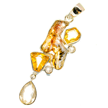 Occo Geode Pendants handcrafted by Ana Silver Co - PD5357