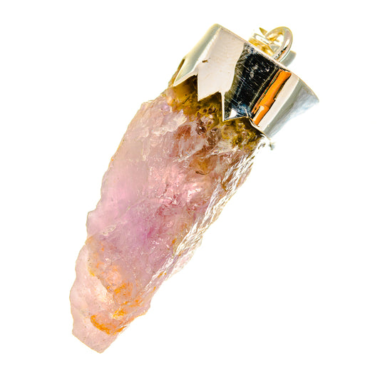 Kunzite Pendants handcrafted by Ana Silver Co - PD5359