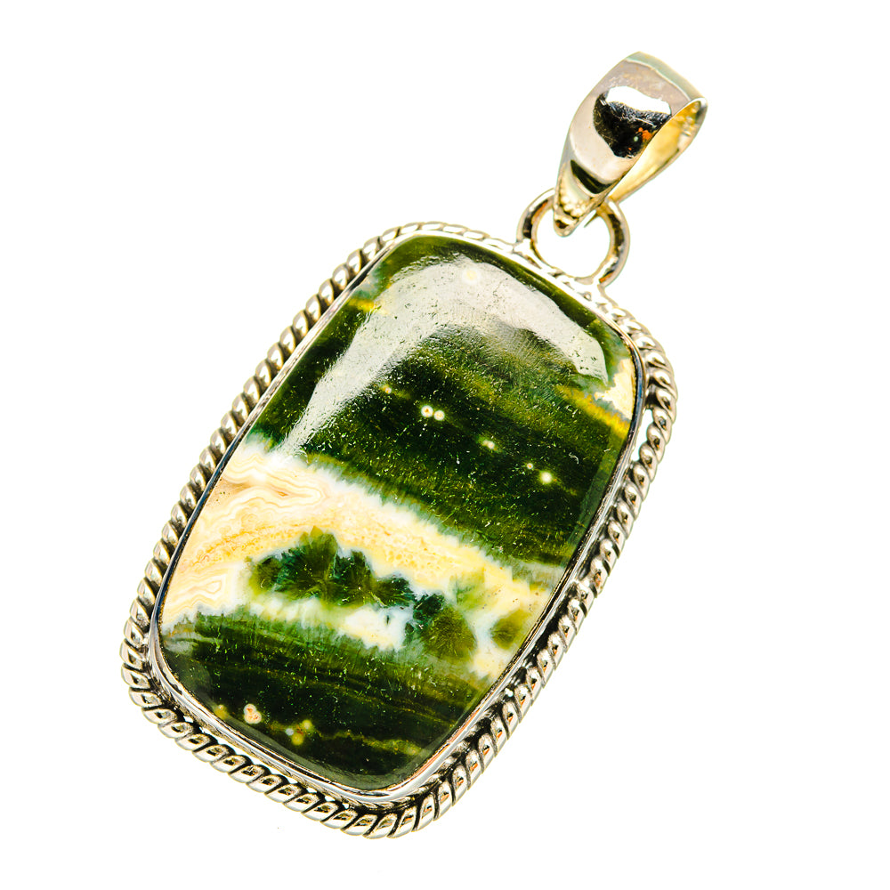 Ocean Jasper Pendants handcrafted by Ana Silver Co - PD5369