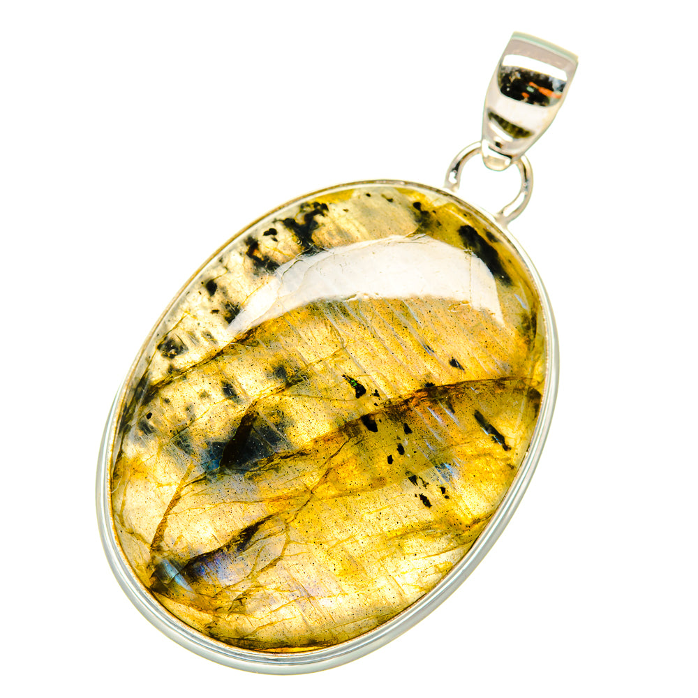 Labradorite Pendants handcrafted by Ana Silver Co - PD5372