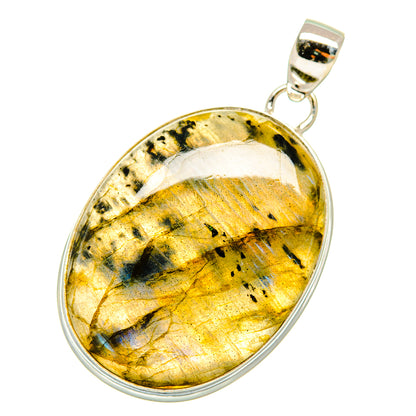 Labradorite Pendants handcrafted by Ana Silver Co - PD5372