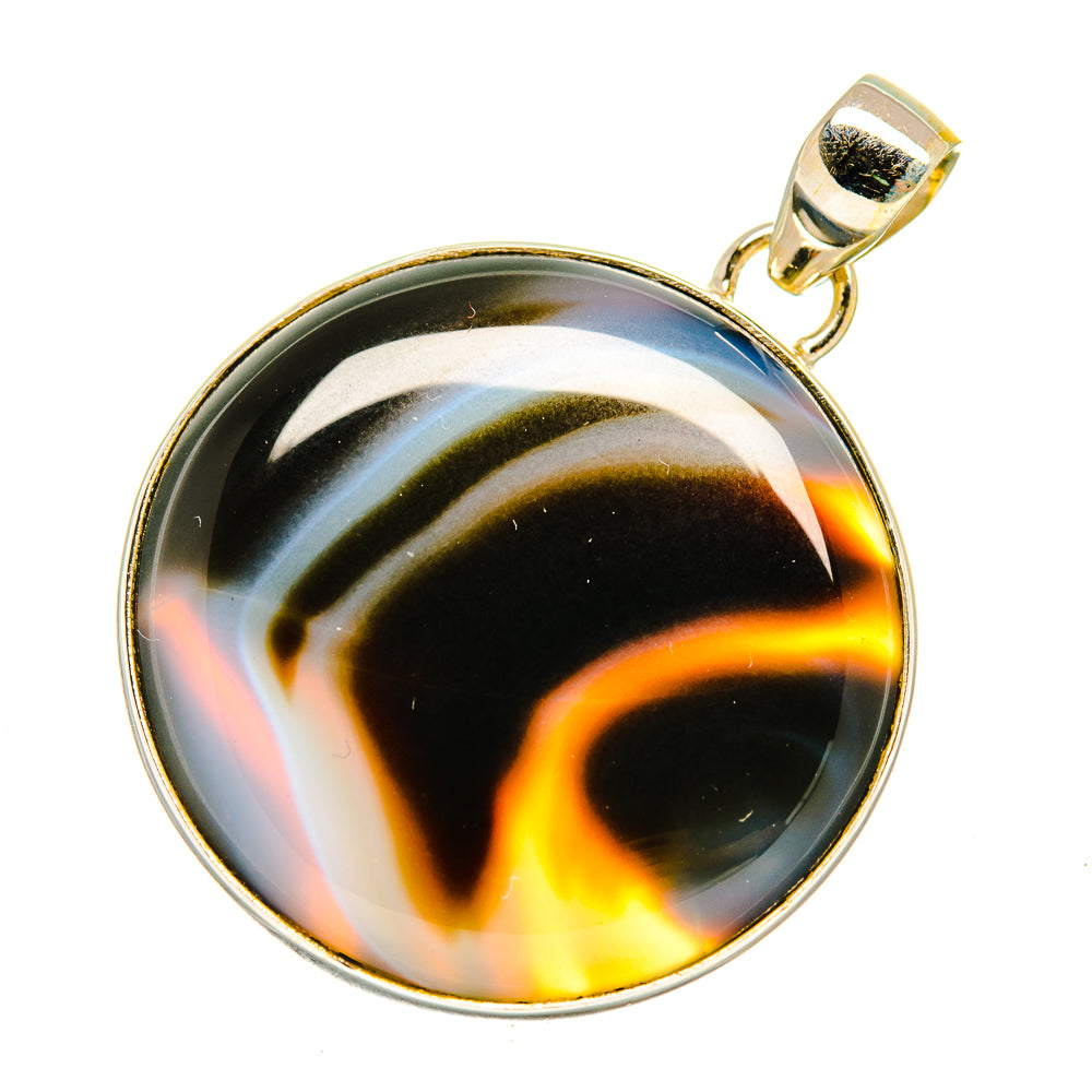 Montana Agate Pendants handcrafted by Ana Silver Co - PD5373