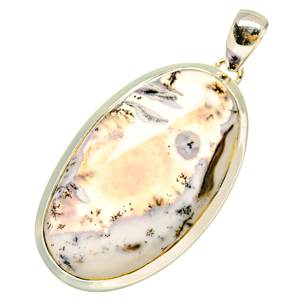Dendritic Opal Pendants handcrafted by Ana Silver Co - PD5383