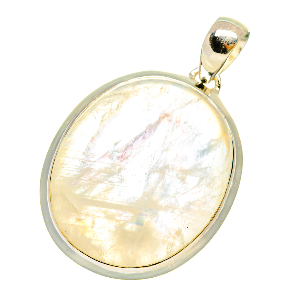 Rainbow Moonstone Pendants handcrafted by Ana Silver Co - PD5385