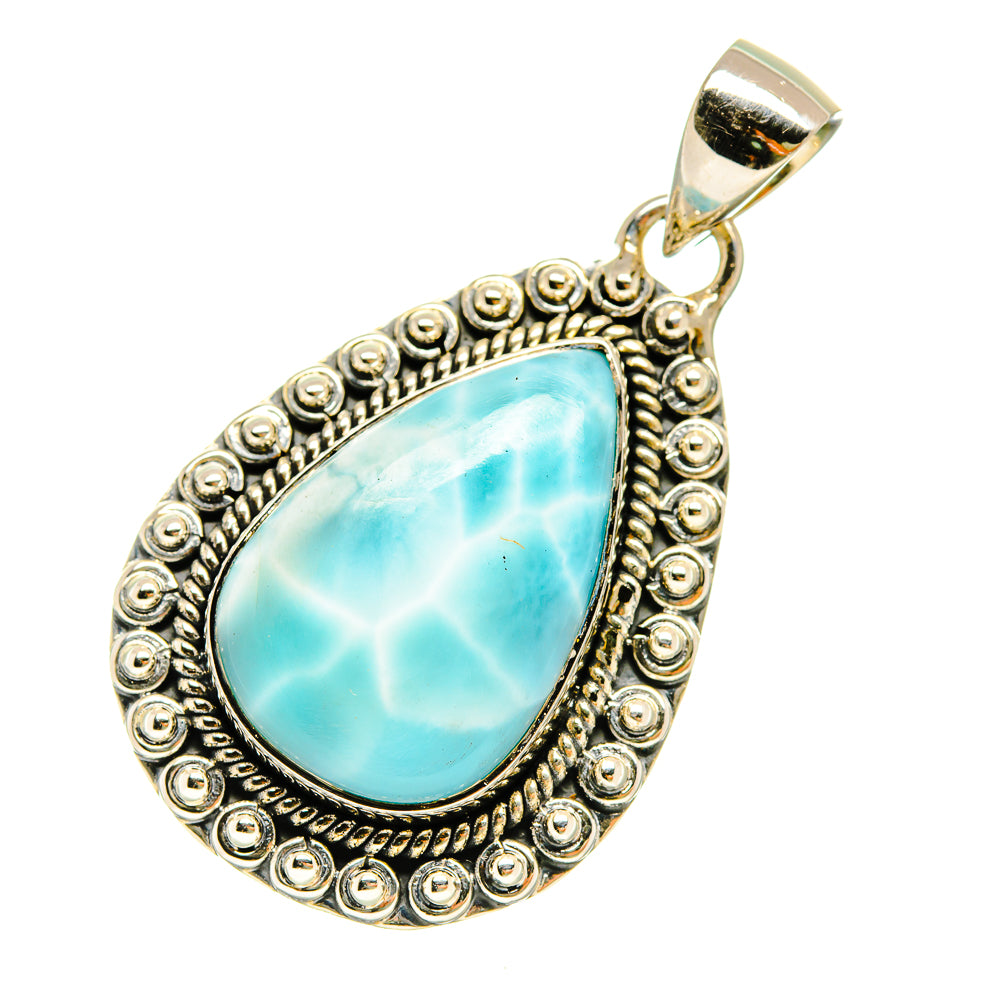 Larimar Pendants handcrafted by Ana Silver Co - PD5396
