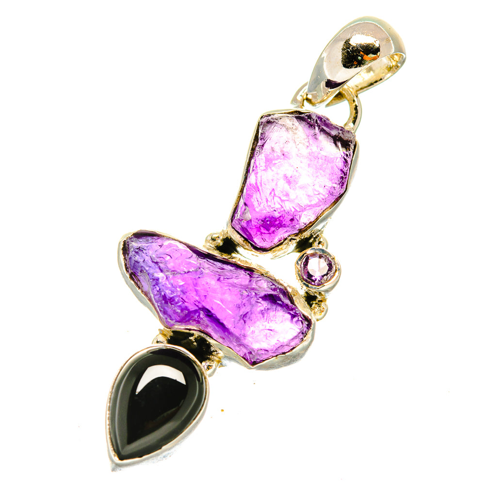 Amethyst Pendants handcrafted by Ana Silver Co - PD5410