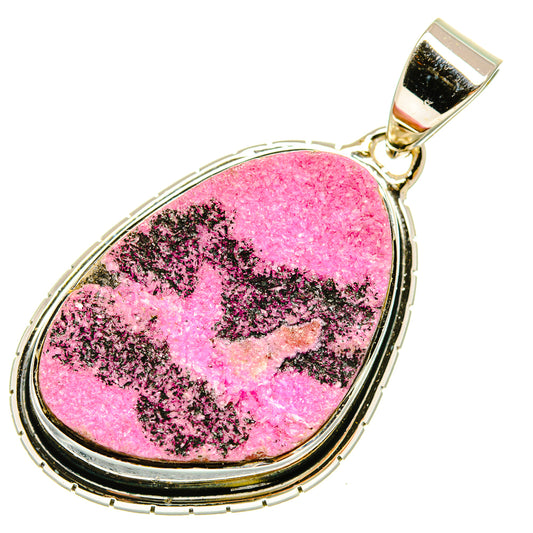 Cobalto Calcite Druzy Pendants handcrafted by Ana Silver Co - PD5418