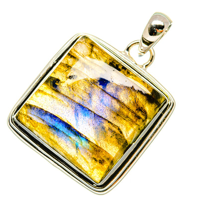Labradorite Pendants handcrafted by Ana Silver Co - PD5419