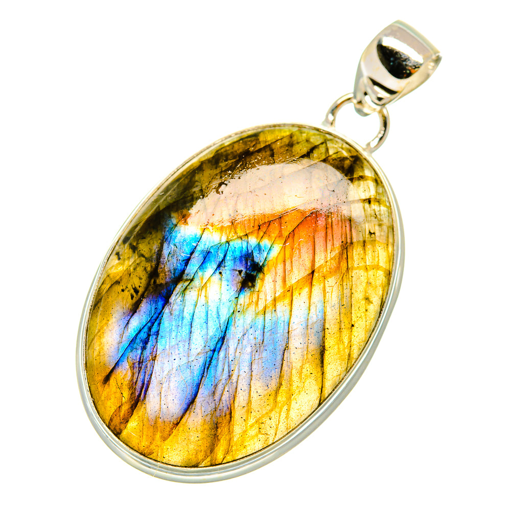 Labradorite Pendants handcrafted by Ana Silver Co - PD5420