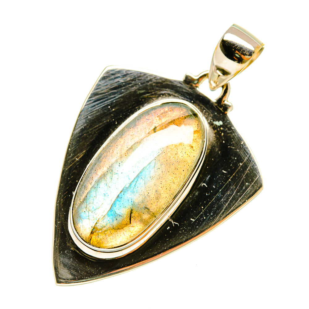 Labradorite Pendants handcrafted by Ana Silver Co - PD5425
