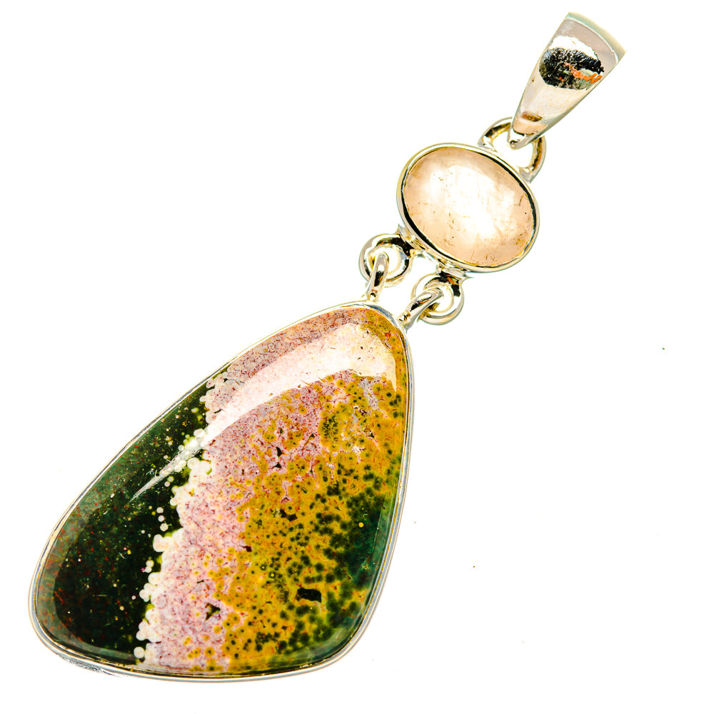 Ocean Jasper Pendants handcrafted by Ana Silver Co - PD5432