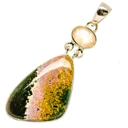 Ocean Jasper Pendants handcrafted by Ana Silver Co - PD5432