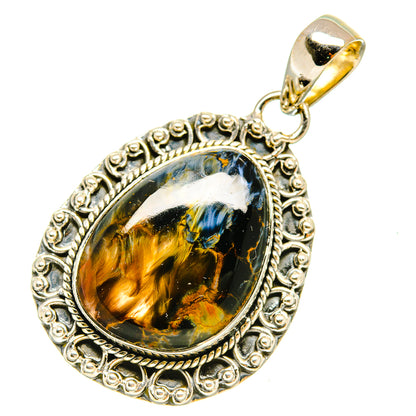 Pietersite Pendants handcrafted by Ana Silver Co - PD5433