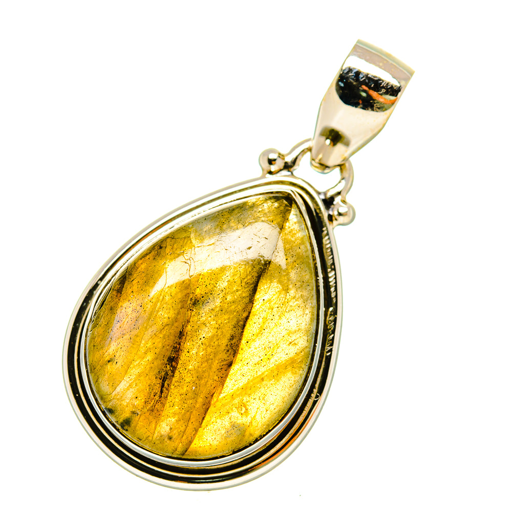 Labradorite Pendants handcrafted by Ana Silver Co - PD5445 - Photo 2