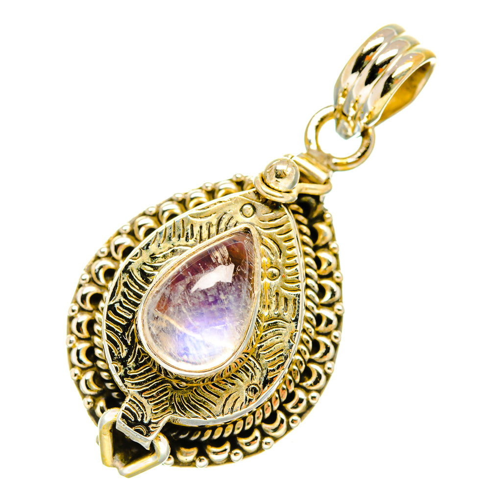 Rainbow Moonstone Pendants handcrafted by Ana Silver Co - PD5456