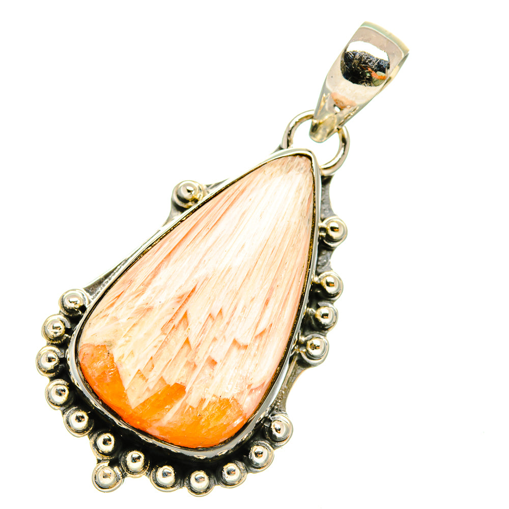 Scolecite Pendants handcrafted by Ana Silver Co - PD5461