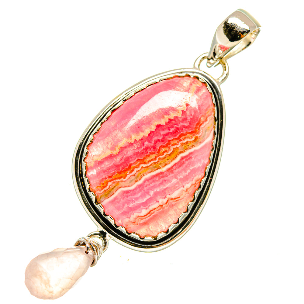 Rhodochrosite Pendants handcrafted by Ana Silver Co - PD5462
