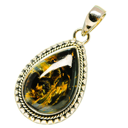 Pietersite Pendants handcrafted by Ana Silver Co - PD5476