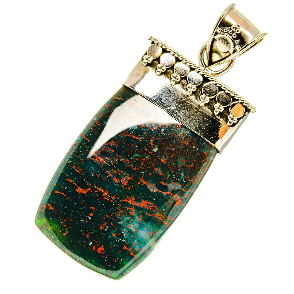 Bloodstone Pendants handcrafted by Ana Silver Co - PD5490