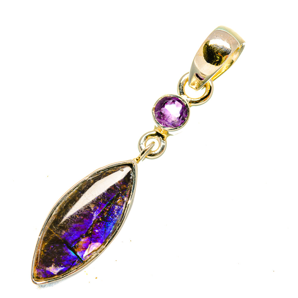 Ammolite Pendants handcrafted by Ana Silver Co - PD5493