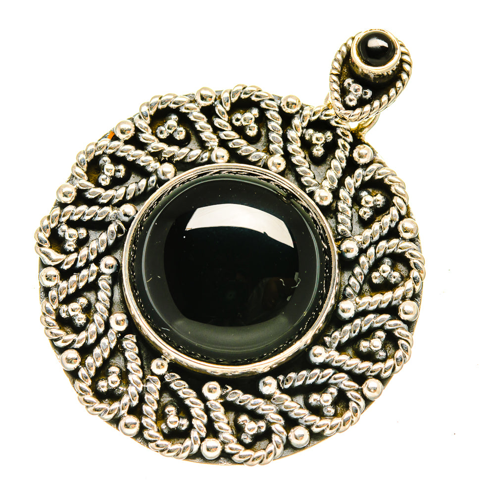Black Onyx Pendants handcrafted by Ana Silver Co - PD5494