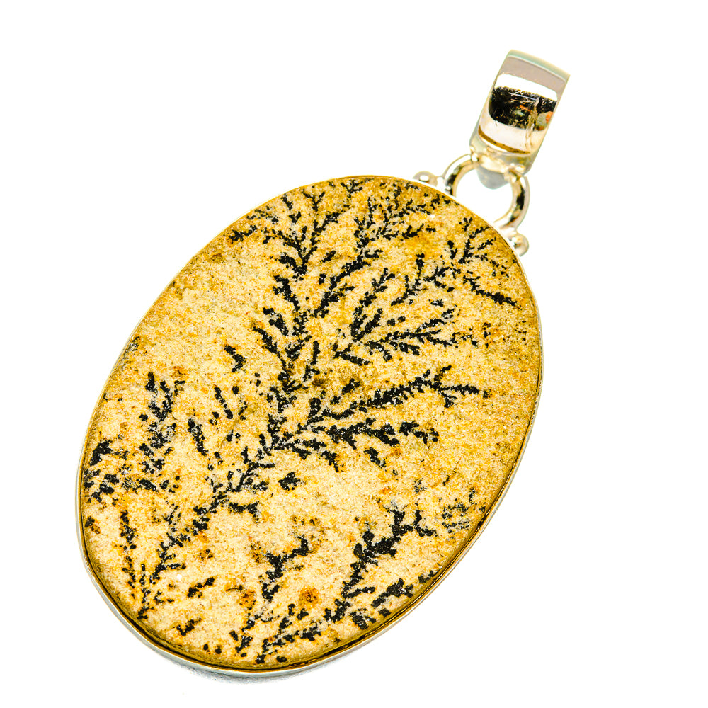 Germany Psilomelane Dendrite Pendants handcrafted by Ana Silver Co - PD5509
