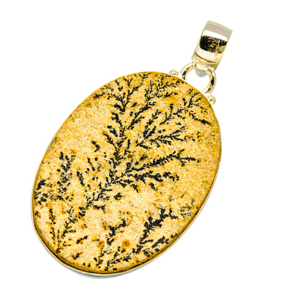 Germany Psilomelane Dendrite Pendants handcrafted by Ana Silver Co - PD5509