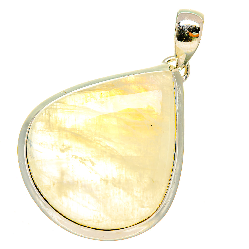 Rainbow Moonstone Pendants handcrafted by Ana Silver Co - PD5512
