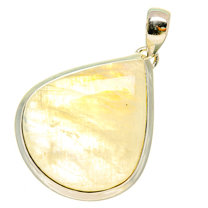 Rainbow Moonstone Pendants handcrafted by Ana Silver Co - PD5512