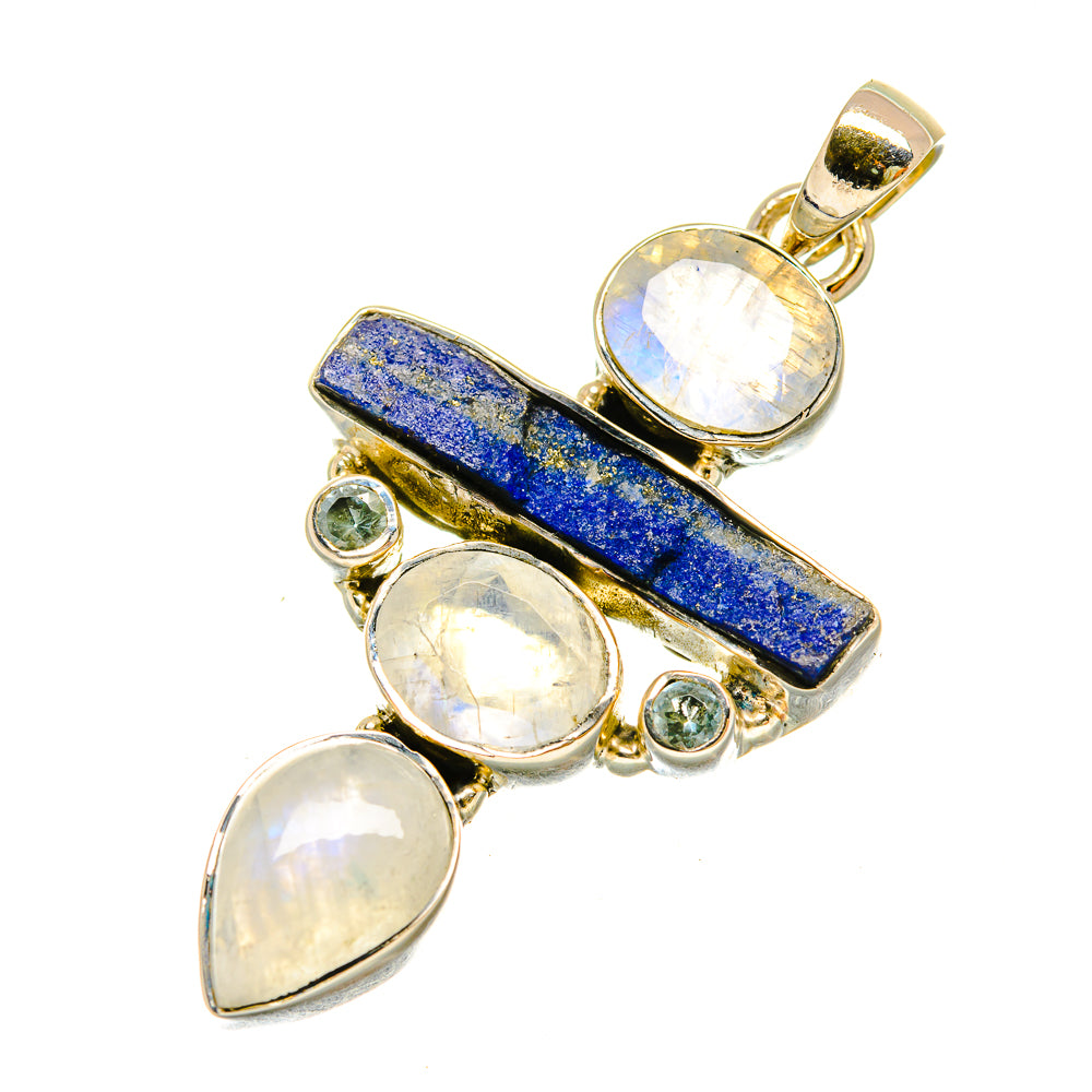Lapis Lazuli Pendants handcrafted by Ana Silver Co - PD5515