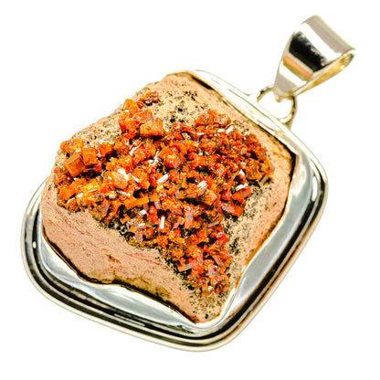 Vanadinite Pendants handcrafted by Ana Silver Co - PD5522