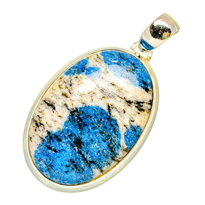 K2 Blue Azurite Pendants handcrafted by Ana Silver Co - PD5523