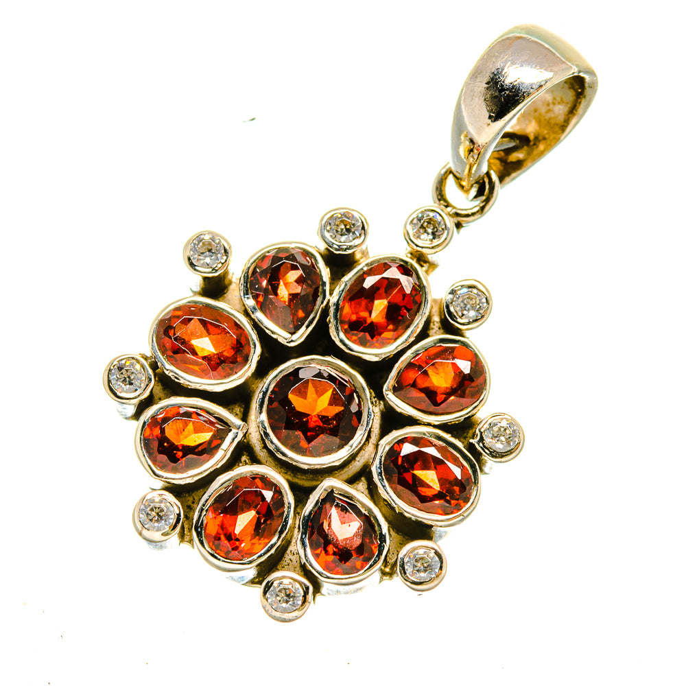 Garnet Pendants handcrafted by Ana Silver Co - PD5528