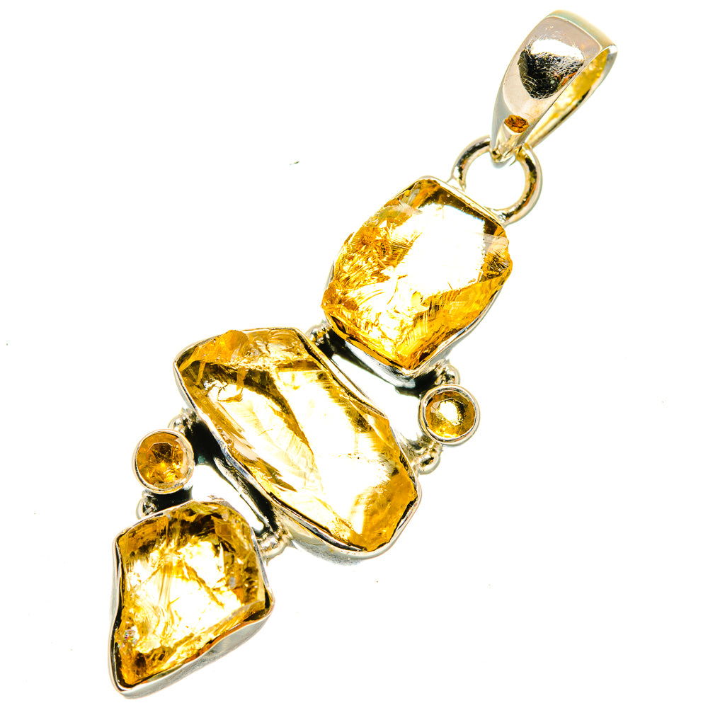 Citrine Pendants handcrafted by Ana Silver Co - PD5529