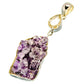 Amethyst Crystal Pendants handcrafted by Ana Silver Co - PD5537