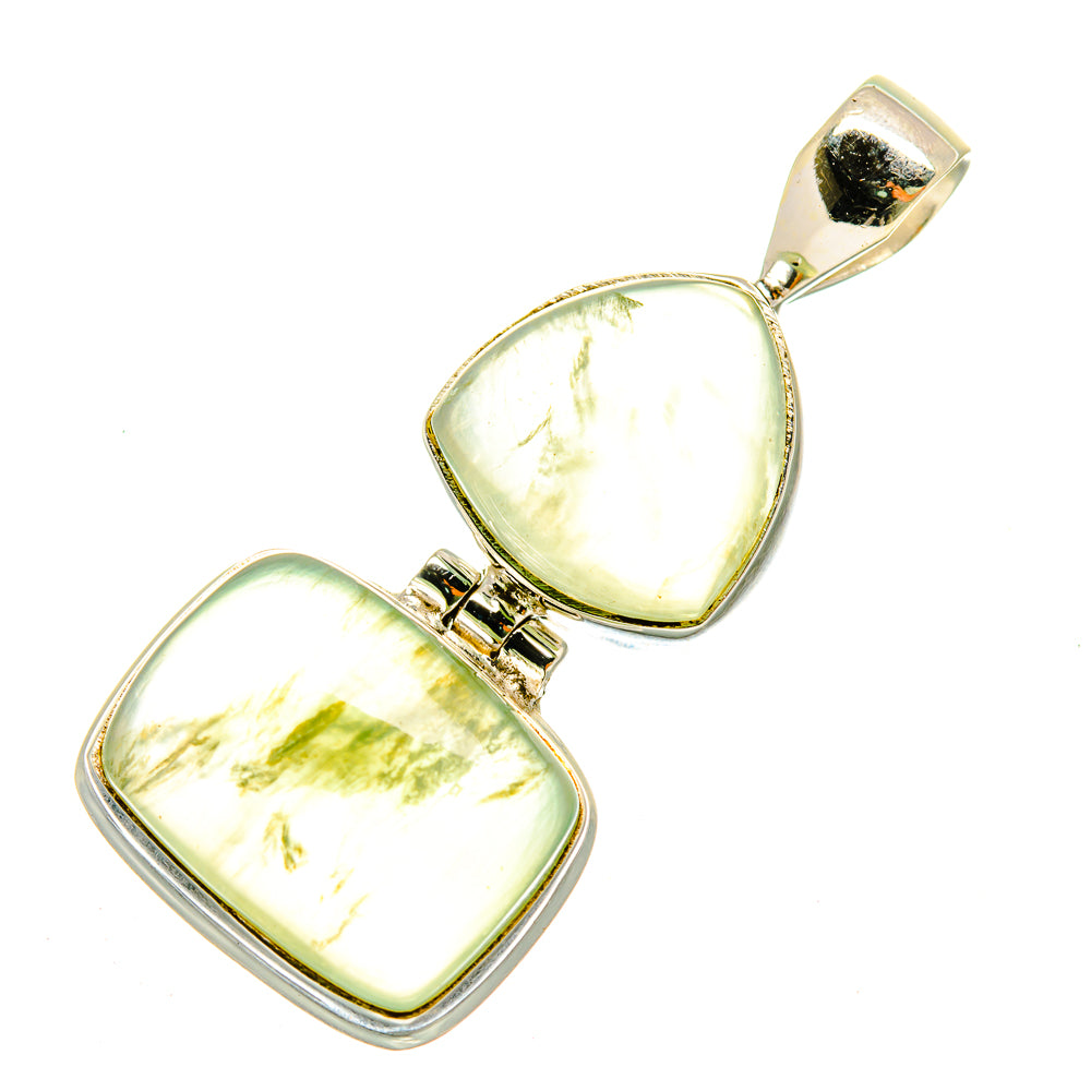 Prehnite Pendants handcrafted by Ana Silver Co - PD5552