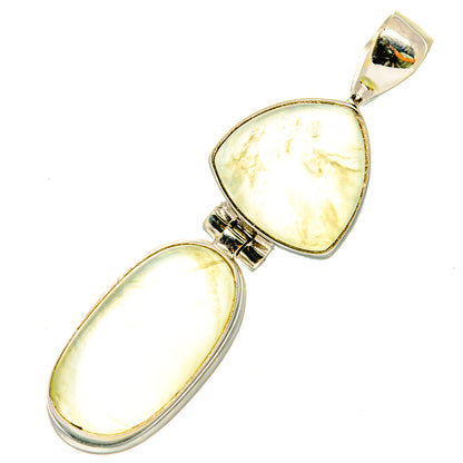 Prehnite Pendants handcrafted by Ana Silver Co - PD5553