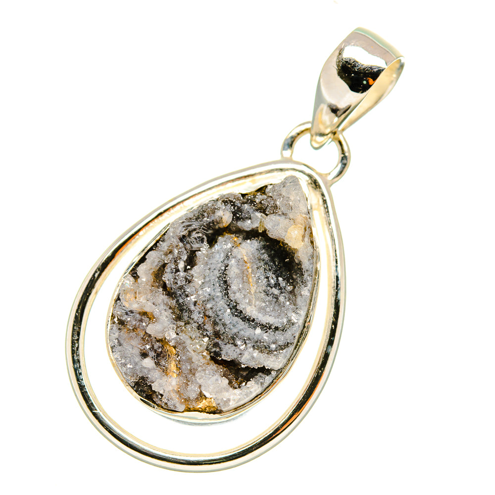 Desert Druzy Pendants handcrafted by Ana Silver Co - PD5555
