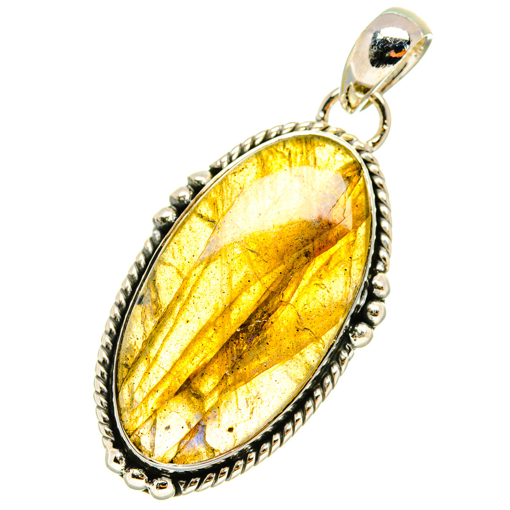 Labradorite Pendants handcrafted by Ana Silver Co - PD5562