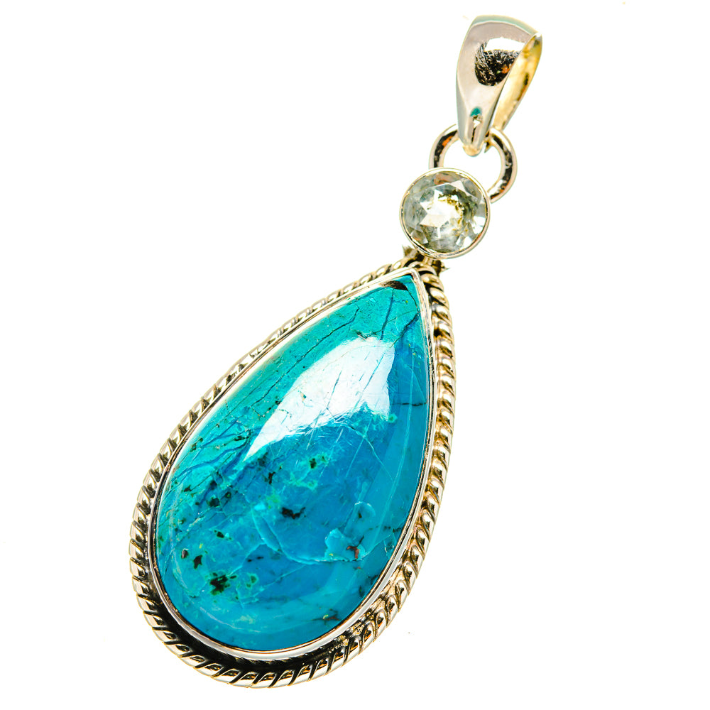 Chrysocolla Pendants handcrafted by Ana Silver Co - PD5563