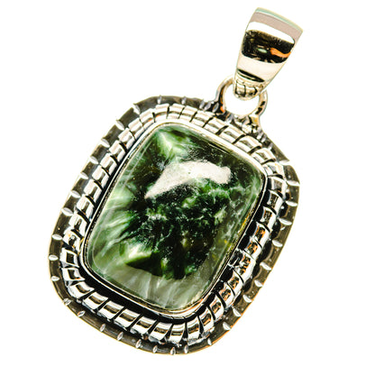Seraphinite Pendants handcrafted by Ana Silver Co - PD5564