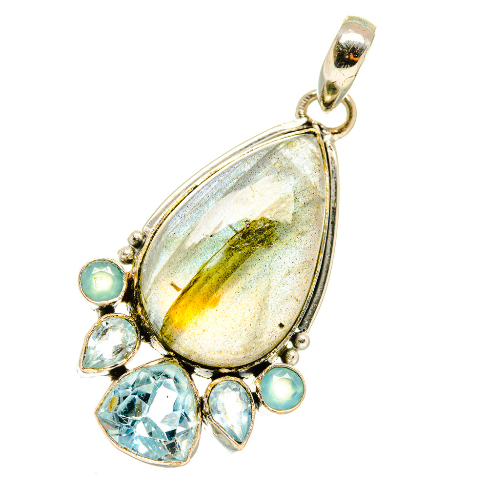 Labradorite Pendants handcrafted by Ana Silver Co - PD5568