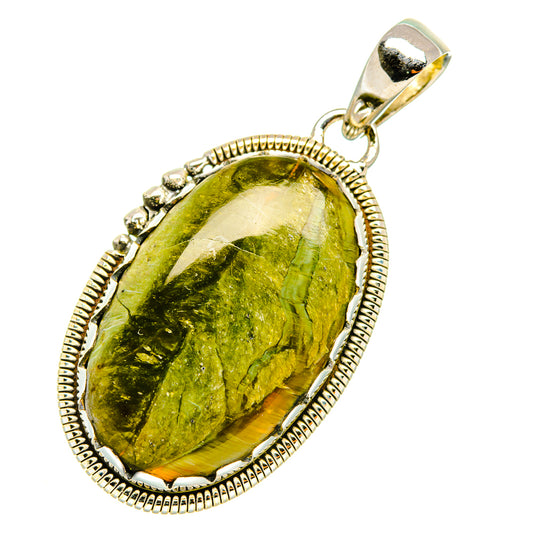 Rainforest Jasper Pendants handcrafted by Ana Silver Co - PD5574