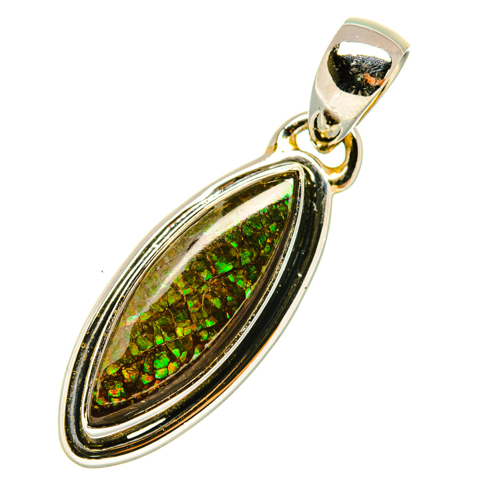 Ammolite Pendants handcrafted by Ana Silver Co - PD5596